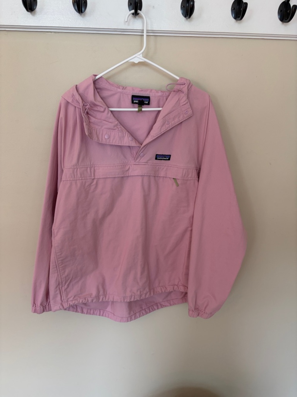 Patagonia Pink Funhogger Pullover Anorak